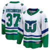Maillot de Hockey Carolina Hurricanes Andrei Svechnikov Whalers Premier 2023-24 Blanc - Homme Maillot de Hockey Carolina Hurricanes Andrei Svechnikov Whalers Premier 2023-24 Blanc - Homme